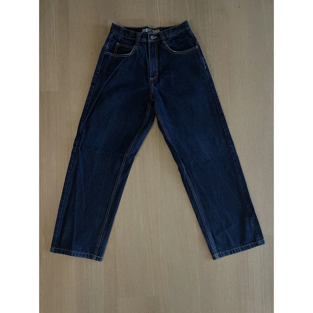 Vintage Southpole Jeans Mens 30x30 Baggy Denim Y2K Hip Hop Streetwear - Picture 4 of 13